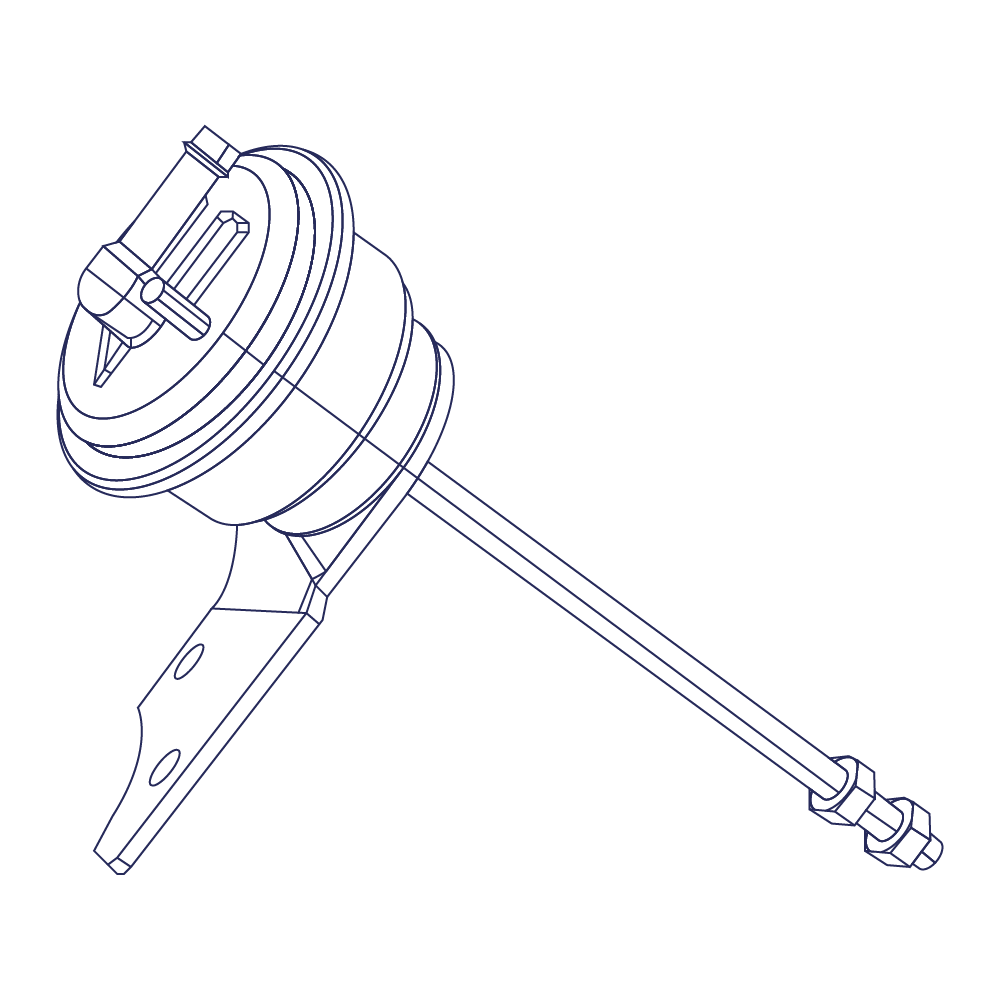 k24-7111 K24 WASTEGATE/ACTUATOR