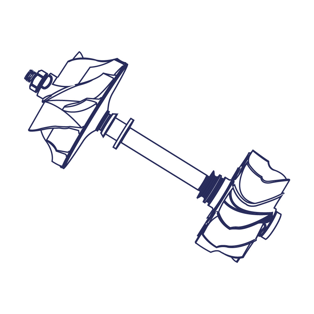 K27 ROTOR ASSY 6010650+7010840
