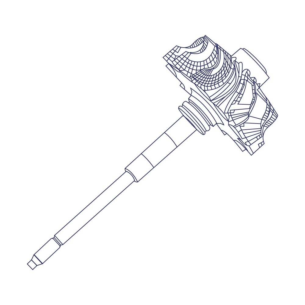 754195-2BSWA+751285-3TIBLT GT55 RO ASSY