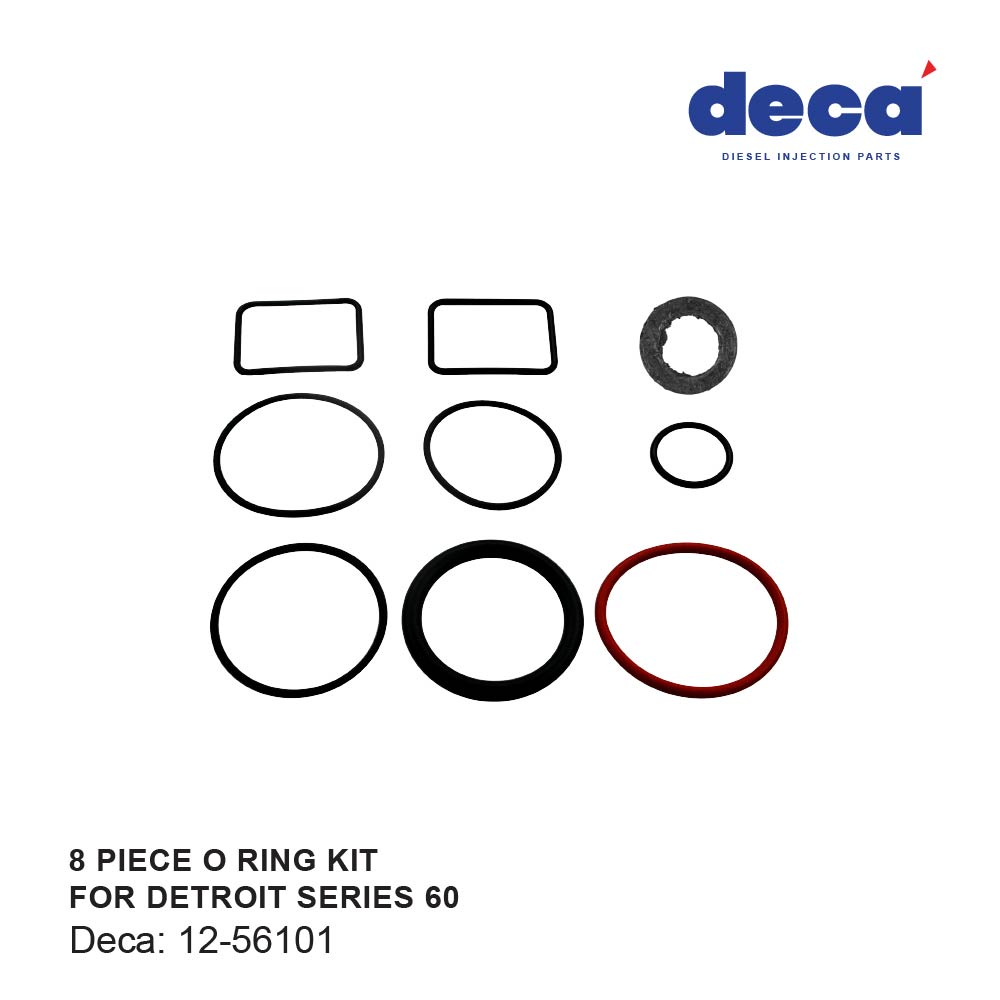 DETROIT SERIES 60 8 PIECE O RING KIT