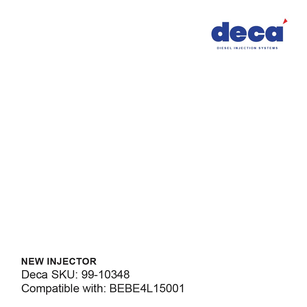 A/M REMAN INJ COMPATIBLE WITH BEBE4P00001 E3 4 PIN EUI