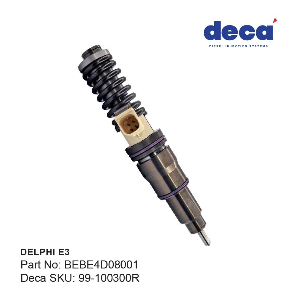 ORIGINAL NEW DELPHI INJ BEBE4D08001 E3 4 PIN EUI