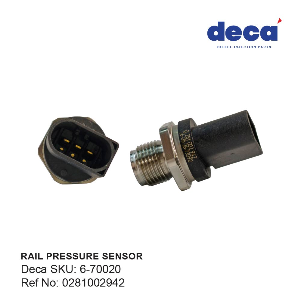 A/M RAIL PRESSURE SENSOR COMPATIBLE WITH 0281002942