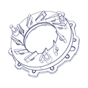 766340-1 GTA1749V Nozzle Ring
