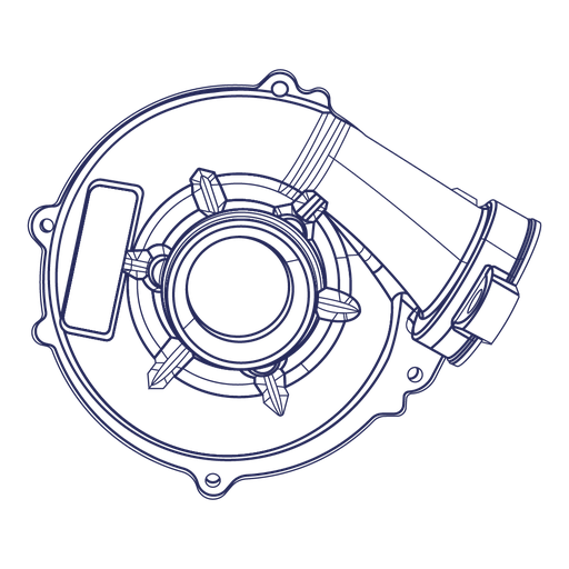 [6601624] 761178 1761181 GTDI12V turbine housing