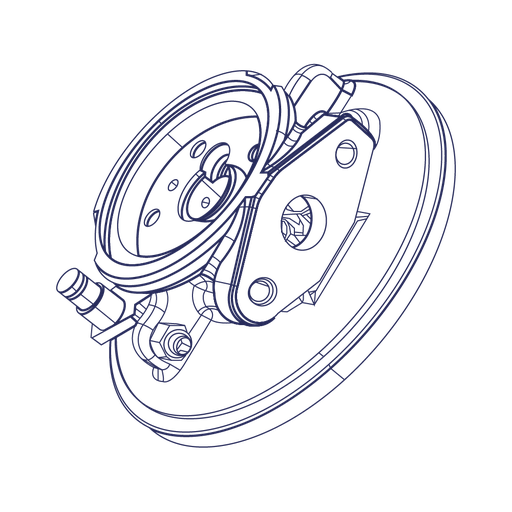 [8010739] 731877-0001 GT1749V BEARING HOUSING