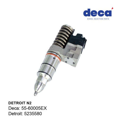 [55-60005EX] A/M REMAN INJECTOR COMPTIBLE WITH DETROIT 5235580 N2 EUI