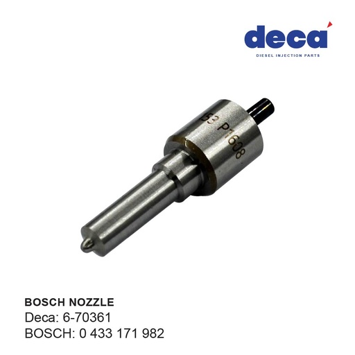 [6-70361] DLLA153P1608 Common Rail Nozzle