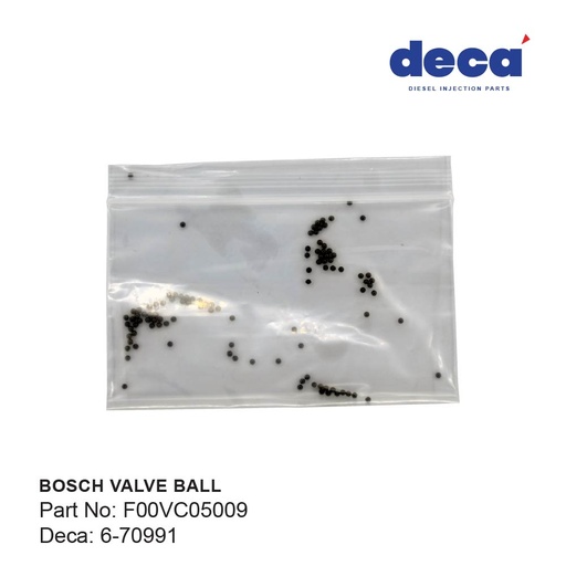 [6-70991] F00VC05009 VALVE BALL (100) per pack