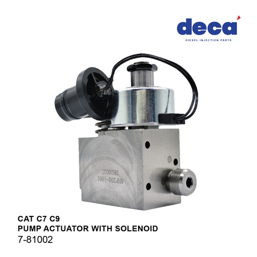 [7-81002] CAT C7 C9 PUMP ACTUATOR WITH SOLENOID