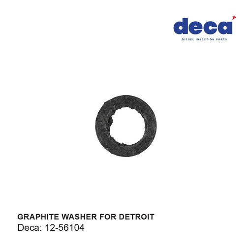 [12-56104] GRAPHITE WASHER FOR DETROIT DIESEL INJCTOR